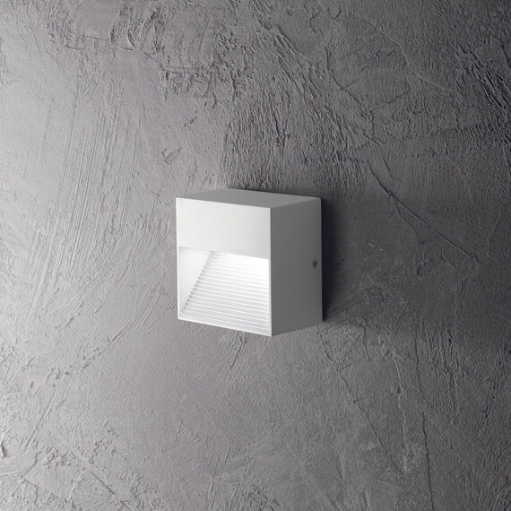 Фасаден аплик DOWN AP1 BIANCO 115382 Ideal Lux 1xG9 IP44 | Osvetlenieto.bg