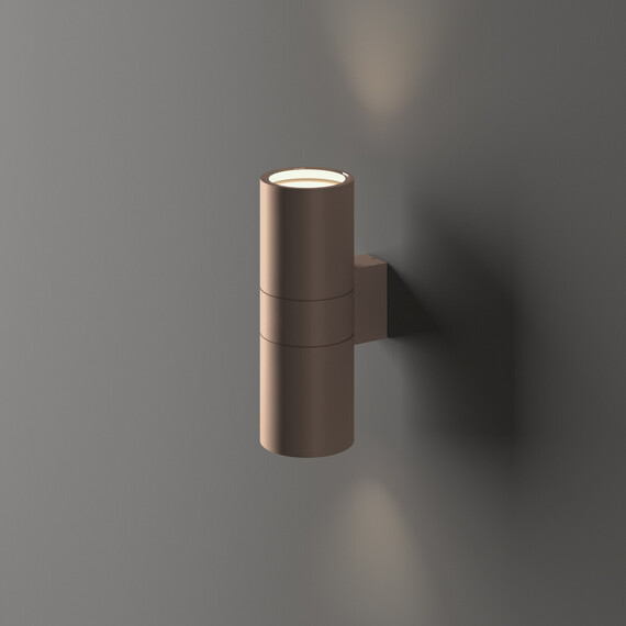 Фасаден аплик GUN AP2 SMALL ANTRACITE 236841 Ideal Lux 2xGU10 IP44 | Osvetlenieto.bg