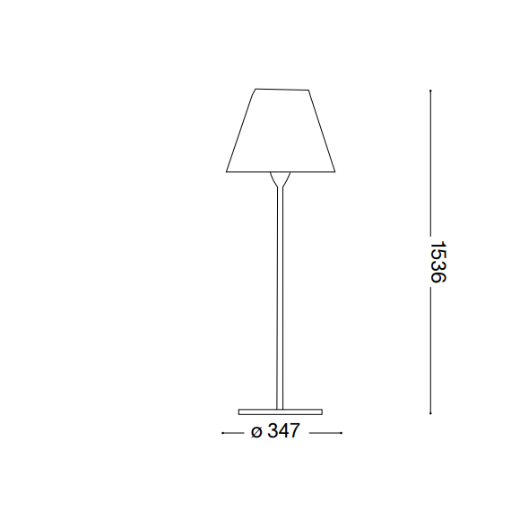 Градинска лампа ARCADIA PT1 BIANCO 365749 Ideal Lux 1xE27 IP44 | Osvetlenieto.bg