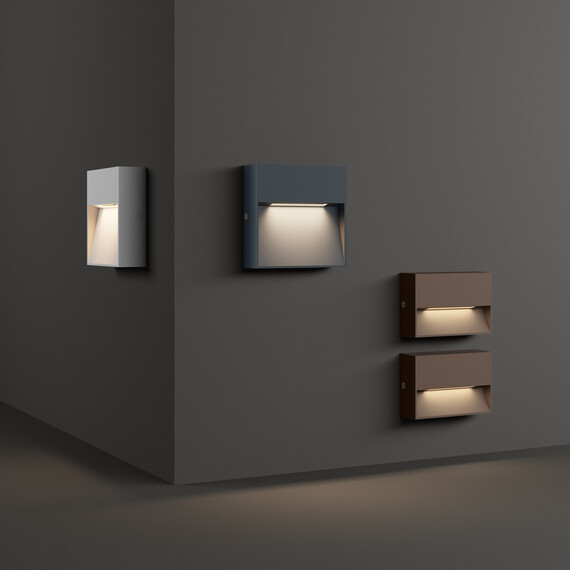 LED Фасаден аплик DEDRA AP BIG ANTRACITE 316871 Ideal Lux  IP65 | Osvetlenieto.bg