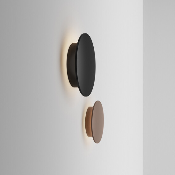 LED Фасаден аплик PUNTO AP D30 COFFEE 328560 Ideal Lux  IP54 | Osvetlenieto.bg