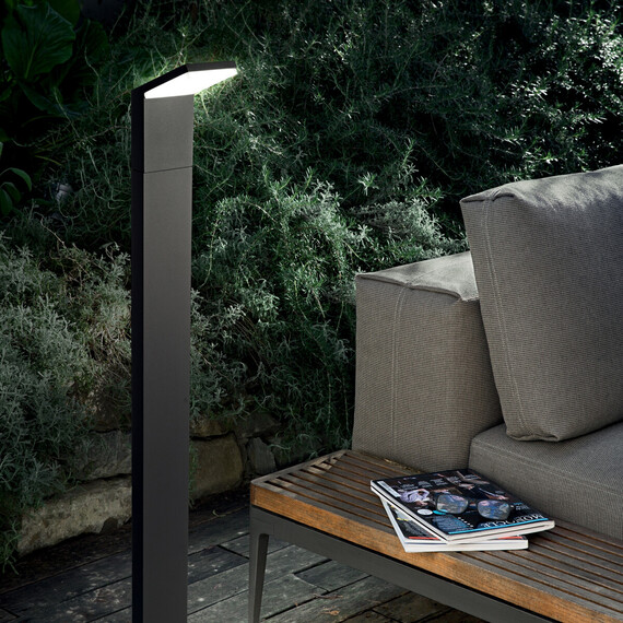 LED Градинска лампа STYLE PT H100 NERO 3000K 322230 Ideal Lux  IP54 | Osvetlenieto.bg