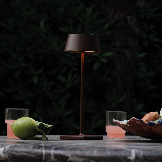 LED Външна настолна лампа PURE TL COFFEE 311661 Ideal Lux  IP54 | Osvetlenieto.bg
