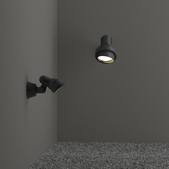 Външен прожектор TERRA AP1 BIG ANTRACITE 046167 Ideal Lux 1xE27 IP65 | Osvetlenieto.bg
