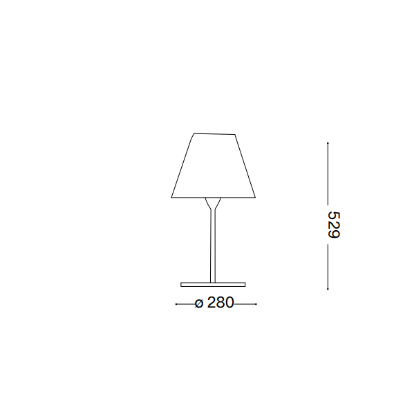 Външна настолна лампа ARCADIA TL1 ANTRACITE 298597 Ideal Lux 1xE27 IP44 | Osvetlenieto.bg