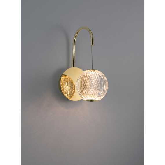 LED Аплик BRILLANTE 9695100 NovaLuce 4W 3200K Triac Dimmable | Osvetlenieto.bg