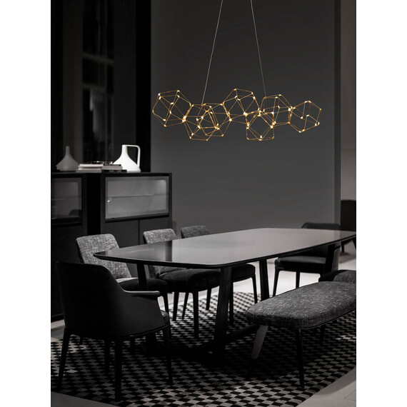 LED Полилей NEBULA 9186807 NovaLuce 34W 3000K | Osvetlenieto.bg