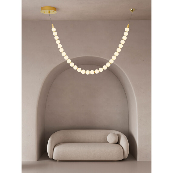 LED Полилей PERLA 9186955 NovaLuce 48W 3000K Triac Dimmable | Osvetlenieto.bg