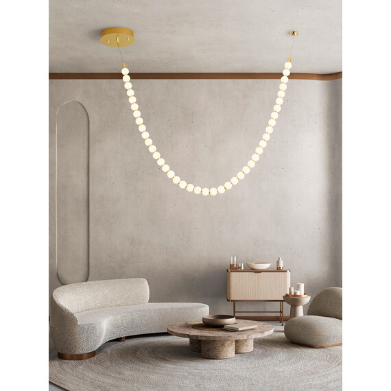LED Полилей PERLA 9186956 NovaLuce 69W 3000K Triac Dimmable | Osvetlenieto.bg