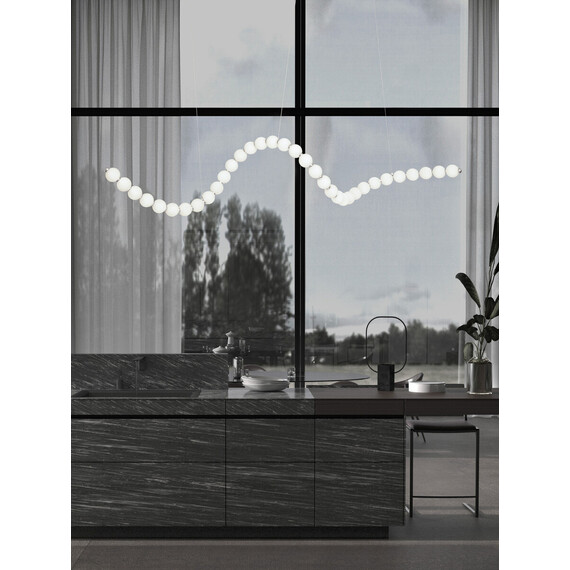 LED Полилей PERLA 9695206 NovaLuce 98W 3000К | Osvetlenieto.bg
