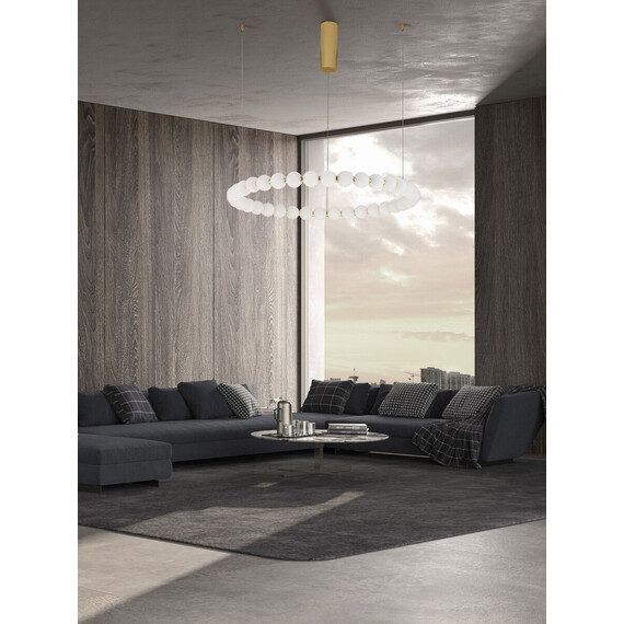 LED Полилей PERLA 9695231 NovaLuce 72W 3000K | Osvetlenieto.bg