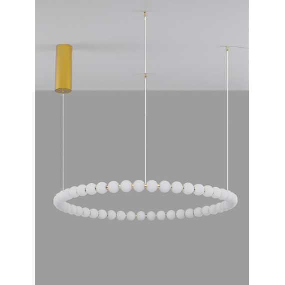 LED Полилей PERLA 9695232 NovaLuce 96W 3000K | Osvetlenieto.bg