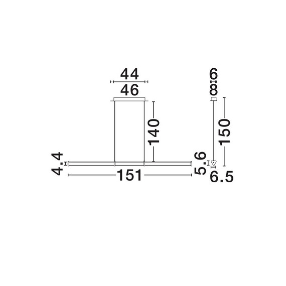 LED Полилей PHEME 9214131 NovaLuce 21W 2700K | Osvetlenieto.bg