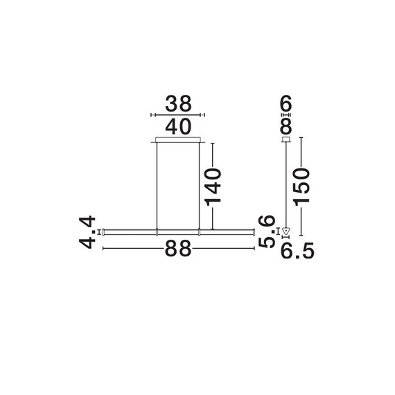 LED Полилей PHEME 9214145 NovaLuce 13W 3000K | Osvetlenieto.bg