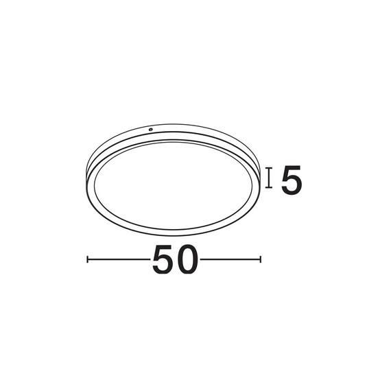 LED Плафон CANTRIA 9695237 NovaLuce 38W 3000K Triac Dimmable | Osvetlenieto.bg