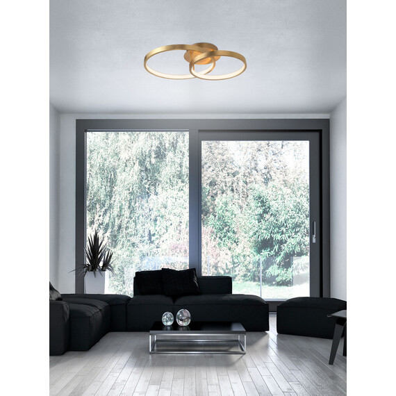 LED Плафон LEON 8100282 NovaLuce 44W 3000K Triac Dimmable | Osvetlenieto.bg