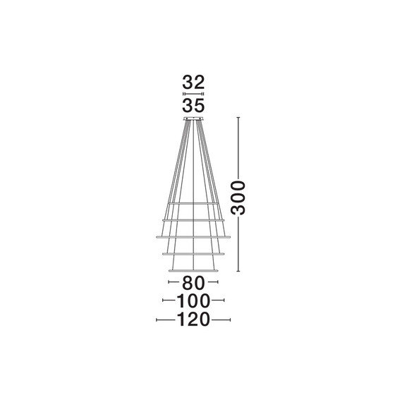 LED Полилей MAELO 9130643 NovaLuce 167W CCT 2700K-4000K Triac Dimmable | Osvetlenieto.bg