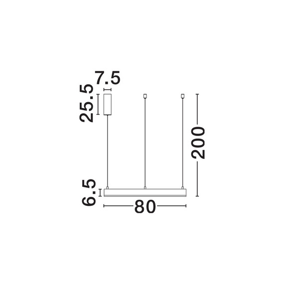 LED Полилей MOTIF 9530207 NovaLuce 50W CCT 2700K-6000K | Osvetlenieto.bg