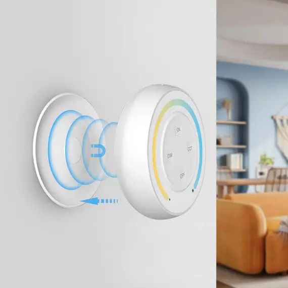 MiBoxer Комплект контролер+дистанционно RGB+CCT 12-24VDC 12A 2.4GHz FUT039SA | Osvetlenieto.bg