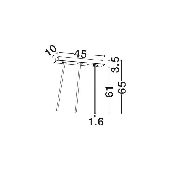 LED Плафон STILVI 9232154 NovaLuce 8W 3000K | Osvetlenieto.bg