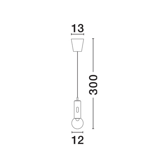 LED Полилей CHRONOS 9870025 NovaLuce 11W 3000K | Osvetlenieto.bg