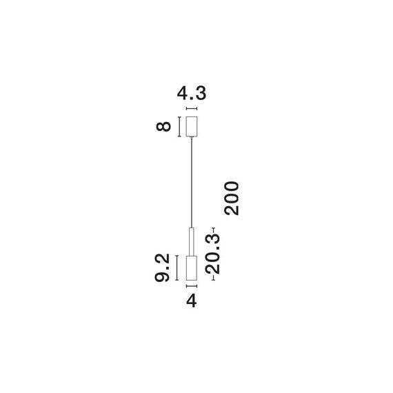 LED Полилей JOY 9010228 NovaLuce 7W 3000K | Osvetlenieto.bg