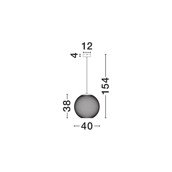 LED Полилей KINETIC 9620152 NovaLuce 19W 3000K | Osvetlenieto.bg
