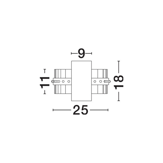 LED Аплик KEZO 9019737 NovaLuce 19W 3500K | Osvetlenieto.bg