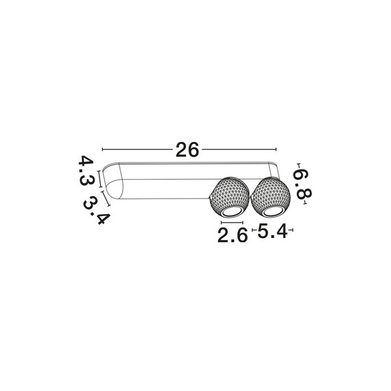 LED Плафон NOTIC 9088187 NovaLuce 14W 2700K | Osvetlenieto.bg