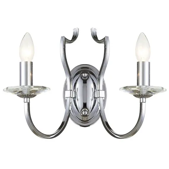 Аплик RIGA W02779CH CosmoLight 2xE14 | Osvetlenieto.bg