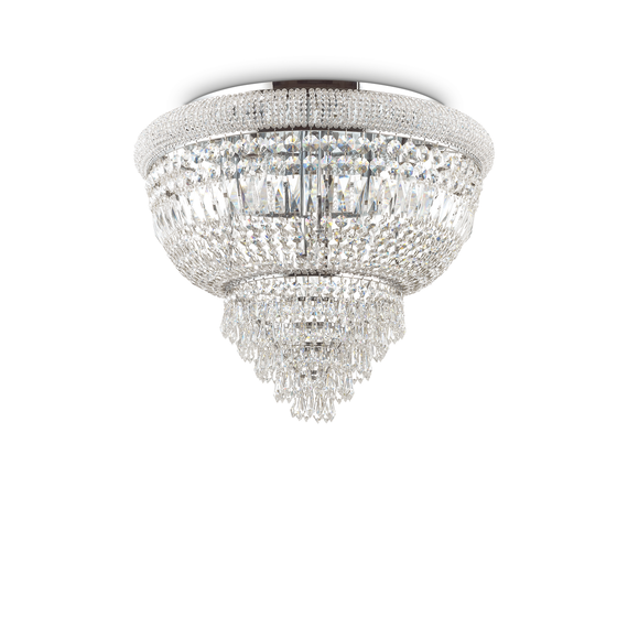 Плафон DUBAI PL6 CROMO 207186 Ideal Lux 6xE14 | Osvetlenieto.bg