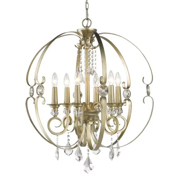 Полилей BREST P06674AU CosmoLight 6xE14 | Osvetlenieto.bg