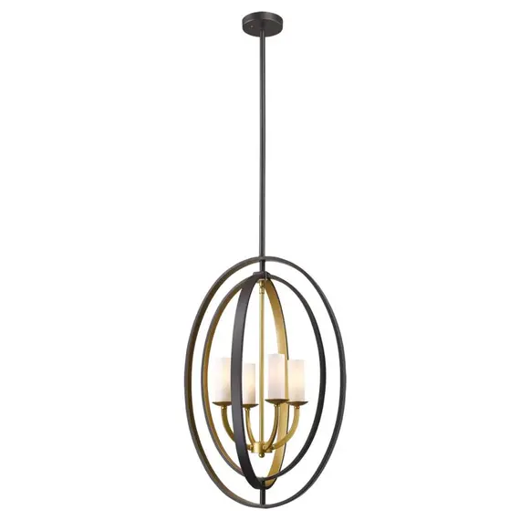 Полилей DUBLIN P04472BZ CosmoLight 4xE14 | Osvetlenieto.bg