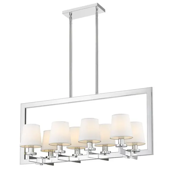 Полилей LONDON P08038WH CosmoLight 8xE14 | Osvetlenieto.bg