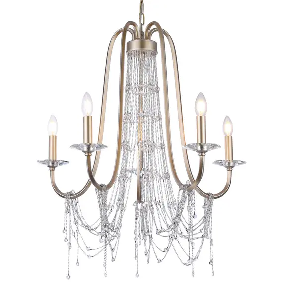 Полилей MADRID P05165CP CosmoLight 5xE14 | Osvetlenieto.bg