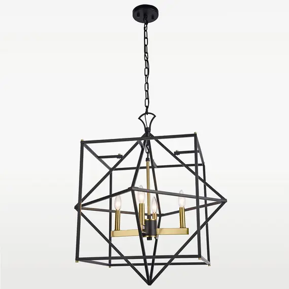 Полилей NASHVILLE P04247BK AU CosmoLight 4xE14 | Osvetlenieto.bg