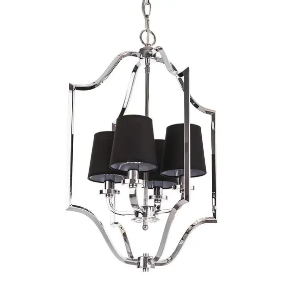 Полилей NEW YORK P04380BK CosmoLight 4xE14 | Osvetlenieto.bg