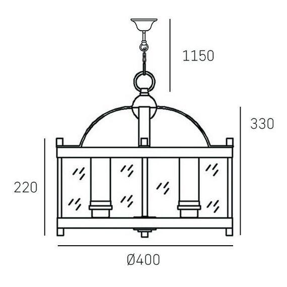Полилей NEW YORK P04567CH CosmoLight 4xE14 | Osvetlenieto.bg Полилей NEW YORK P04567CH CosmoLight 4xE14 | Osvetlenieto.bg