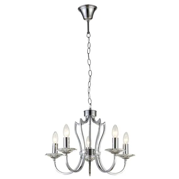 Полилей RIGA P05762CH CosmoLight 5xE14 | Osvetlenieto.bg