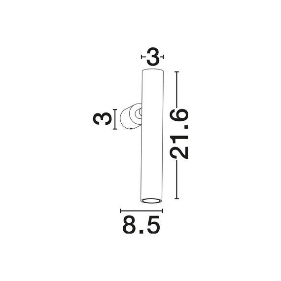 LED Аплик ARLO 9232132 NovaLuce 6W 3000K | Osvetlenieto.bg