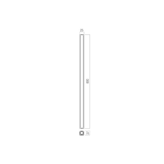 LED Аплик Crisp 01-4505 Redo 6.6W 2700K | Osvetlenieto.bg