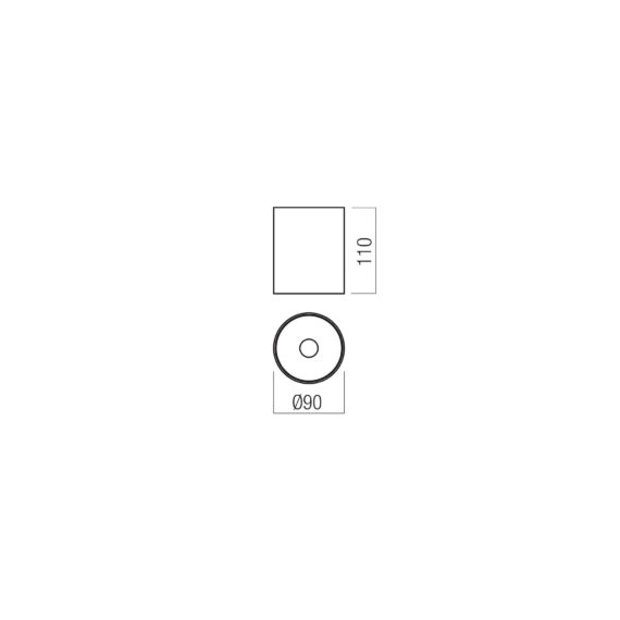 LED Луна за открит монтаж Takto 01-3660 Redo 15.5W 3000K Triac Dimmable | Osvetlenieto.bg