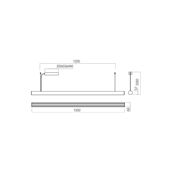 LED Полилей Cityline 01-4628 Redo 35W CCT 2700K-3000K Triac Dimmable | Osvetlenieto.bg