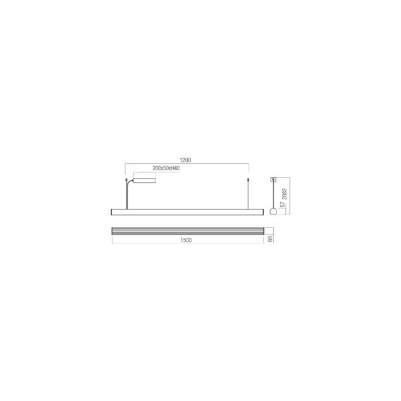 LED Полилей Cityline 01-4629 Redo 35W CCT 2700K-3000K Triac Dimmable | Osvetlenieto.bg