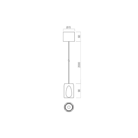 LED Полилей Crisp 01-4495 Redo 10.5W CCT 2700K-3000K Triac Dimmable | Osvetlenieto.bg