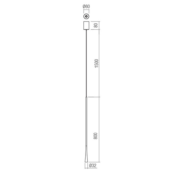 LED Полилей ITO 01-4119 Redo 6.2W 3000K Coffee | Osvetlenieto.bg