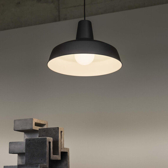 Полилей MOBY SP1 NERO 093659 Ideal Lux 1xE27 | Osvetlenieto.bg