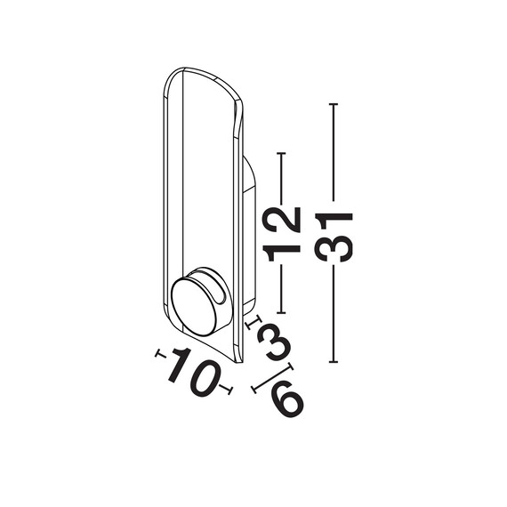 LED Аплик KOEN 9190321 NovaLuce 4W 3000K | Osvetlenieto.bg