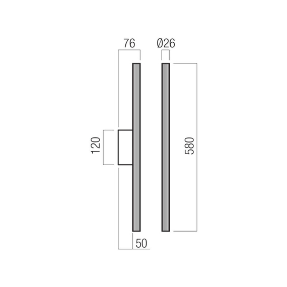 LED Аплик Nikos 01-4185 Redo 10W 2700K | Osvetlenieto.bg
