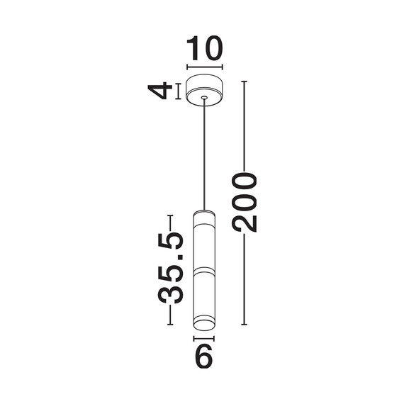 LED Полилей DECORO 9051100 NovaLuce 11W 3000K | Osvetlenieto.bg